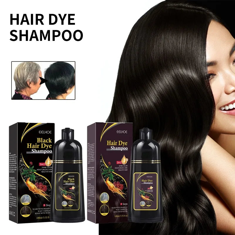 Shampoo Tintura Instantânea Paint Black Hair Dye + Frete Grátis e Brinde Apenas Hoje Cloud Imports 